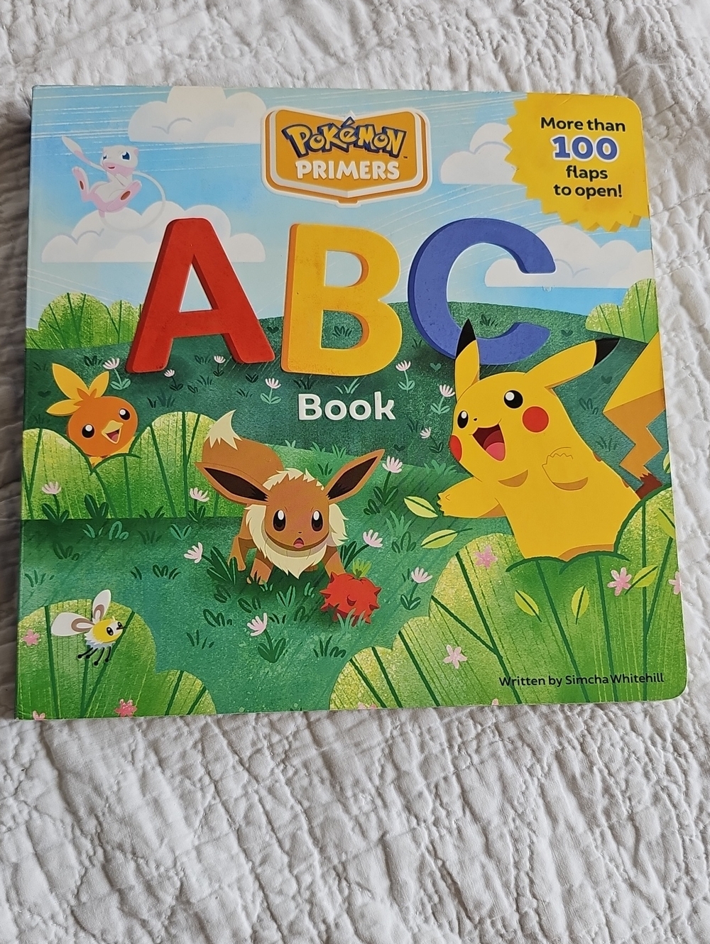 Pokémon ABC Book - Colorful Board Book With Flaps